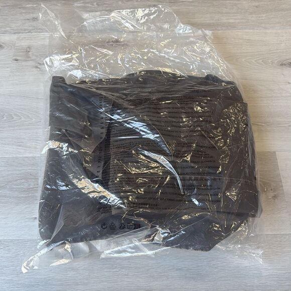 Weekday Ezra coated acid wash trench coat in‎ brown size S NWT in packaging - Picture 7 of 7